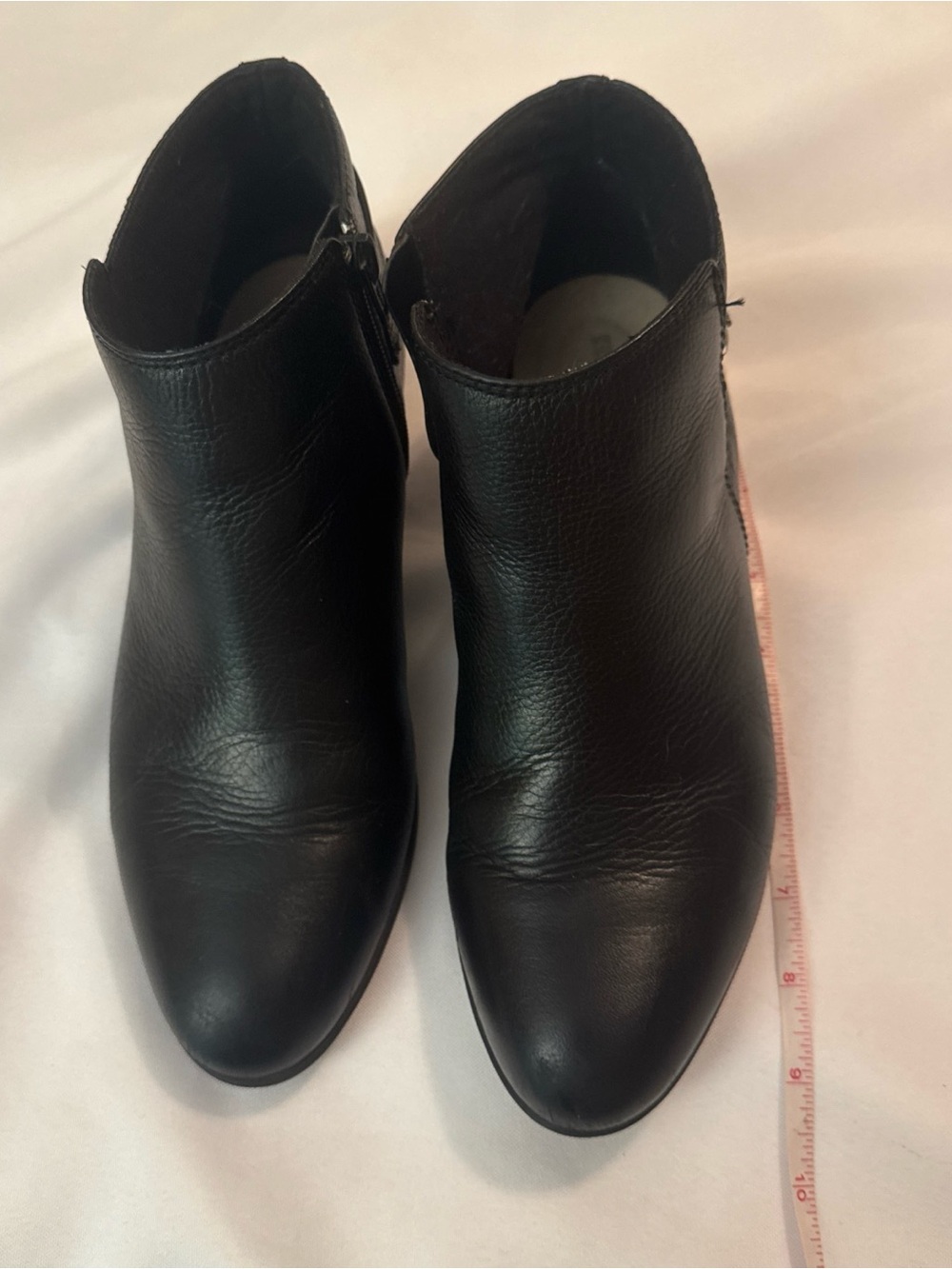 Clarks Black Leather Women's Ankle Booties